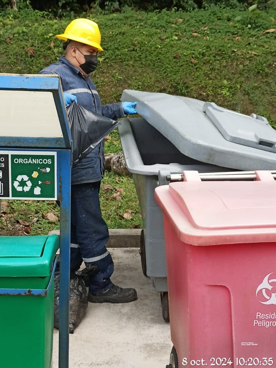 Gestión de residuos, trabajo realizado por Eco Solutions